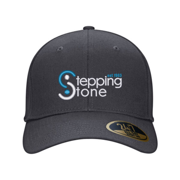 Embroidered Value Snap Back Cotton Twill Cap  Thumbnail